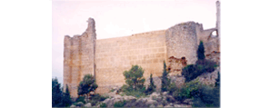 Muro de Alafia (constituye una parte integrante de la muralla del Albacar del conjunto monumental de castillo de Xivert)