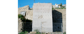 Muralla de Lorca. Tramo de la Merced